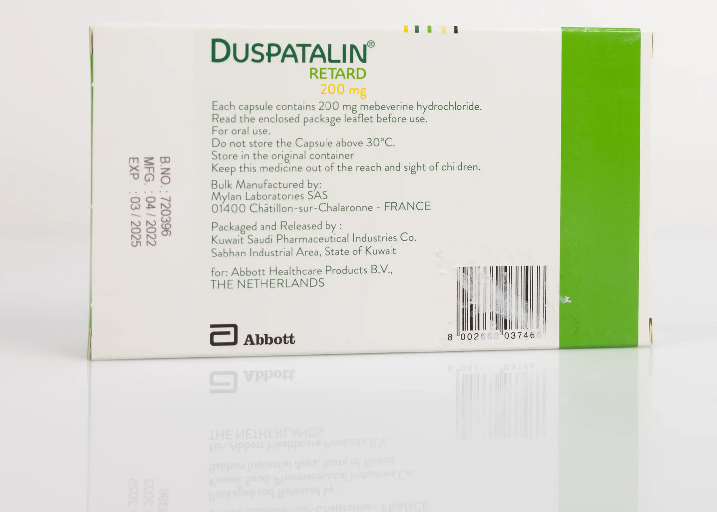Duspatalin 200Mg 30 Capsules