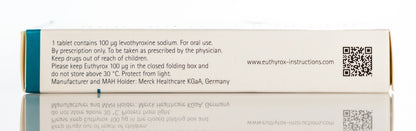 Euthyrox 100Mcg 100 Tablets
