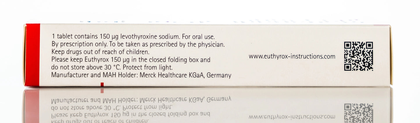 Euthyrox 150Mcg 100 Tablets