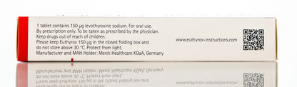 Euthyrox 150Mcg 100 Tablets