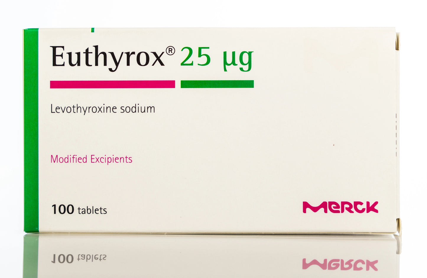 Euthyrox  25Mcg 100 Tablets