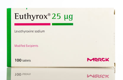 Euthyrox  25Mcg 100 Tablets