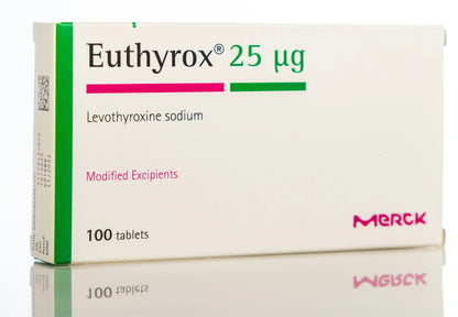 Euthyrox  25Mcg 100 Tablets