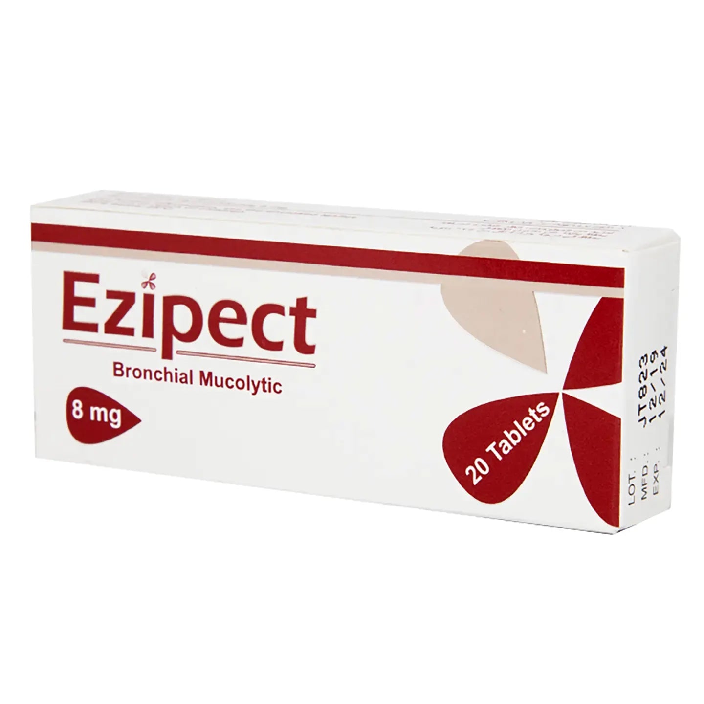Ezipect 8Mg 20 Tablets