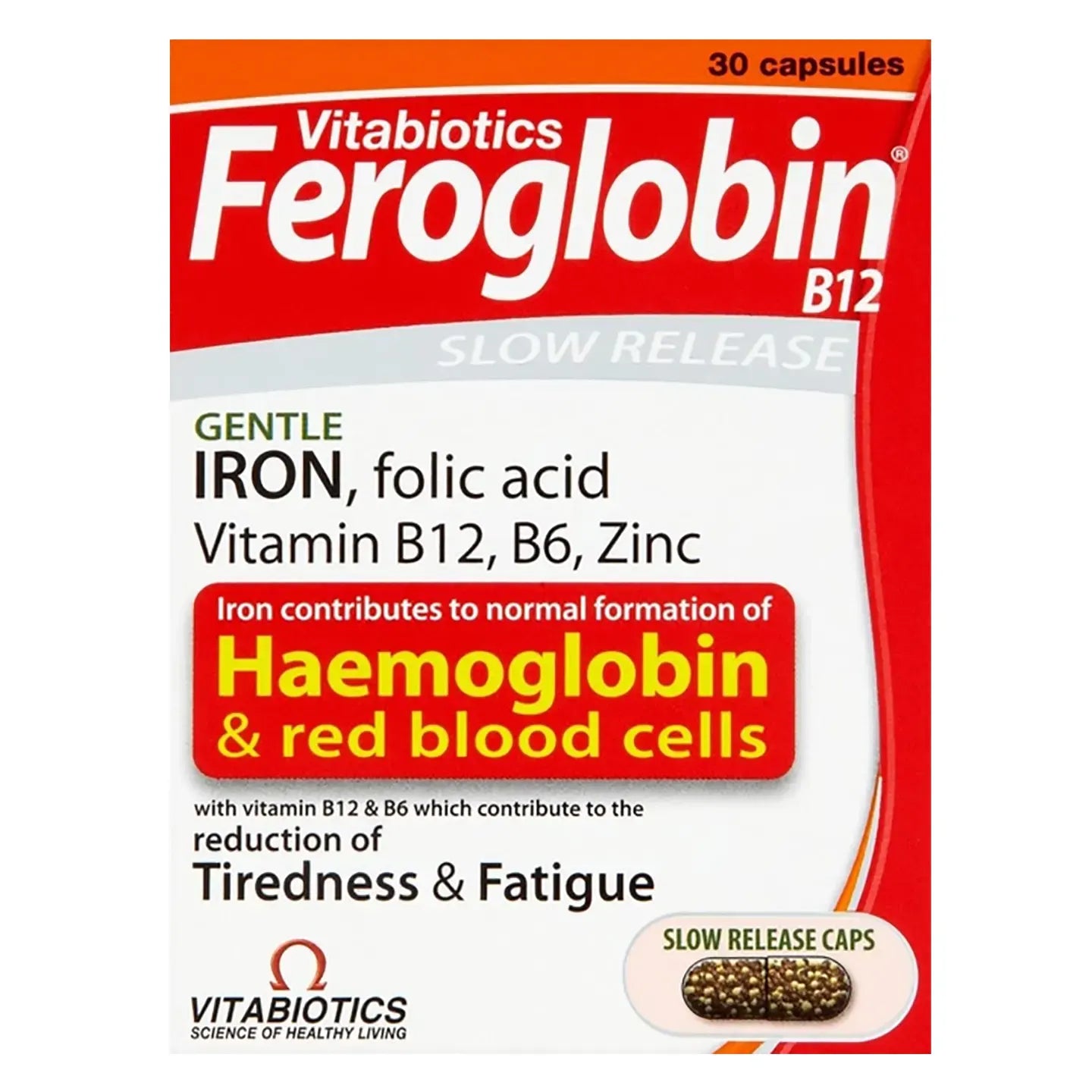 Vitabiotics Feroglobin B12 30Capsules