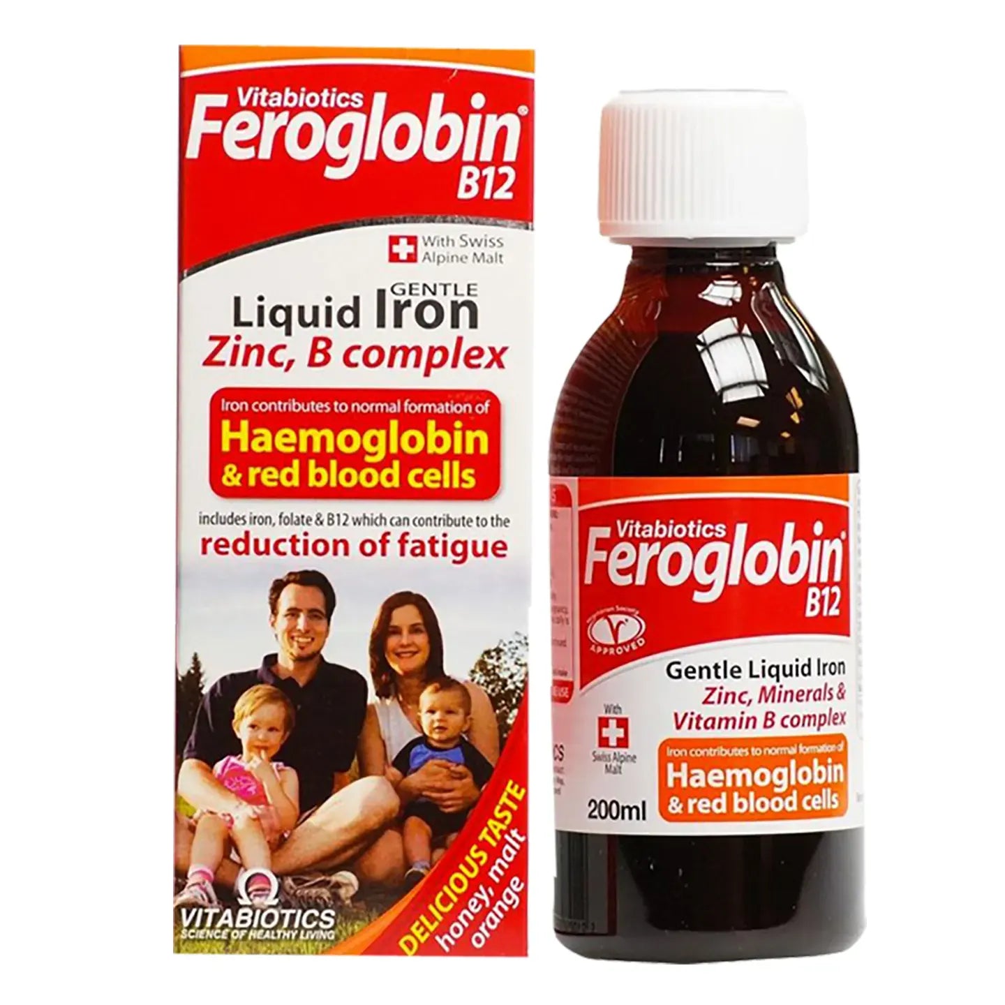 Vitabiotics Feroglobin Syrup 200 Ml