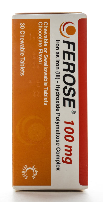 Ferose 30 Chewable  Tablets