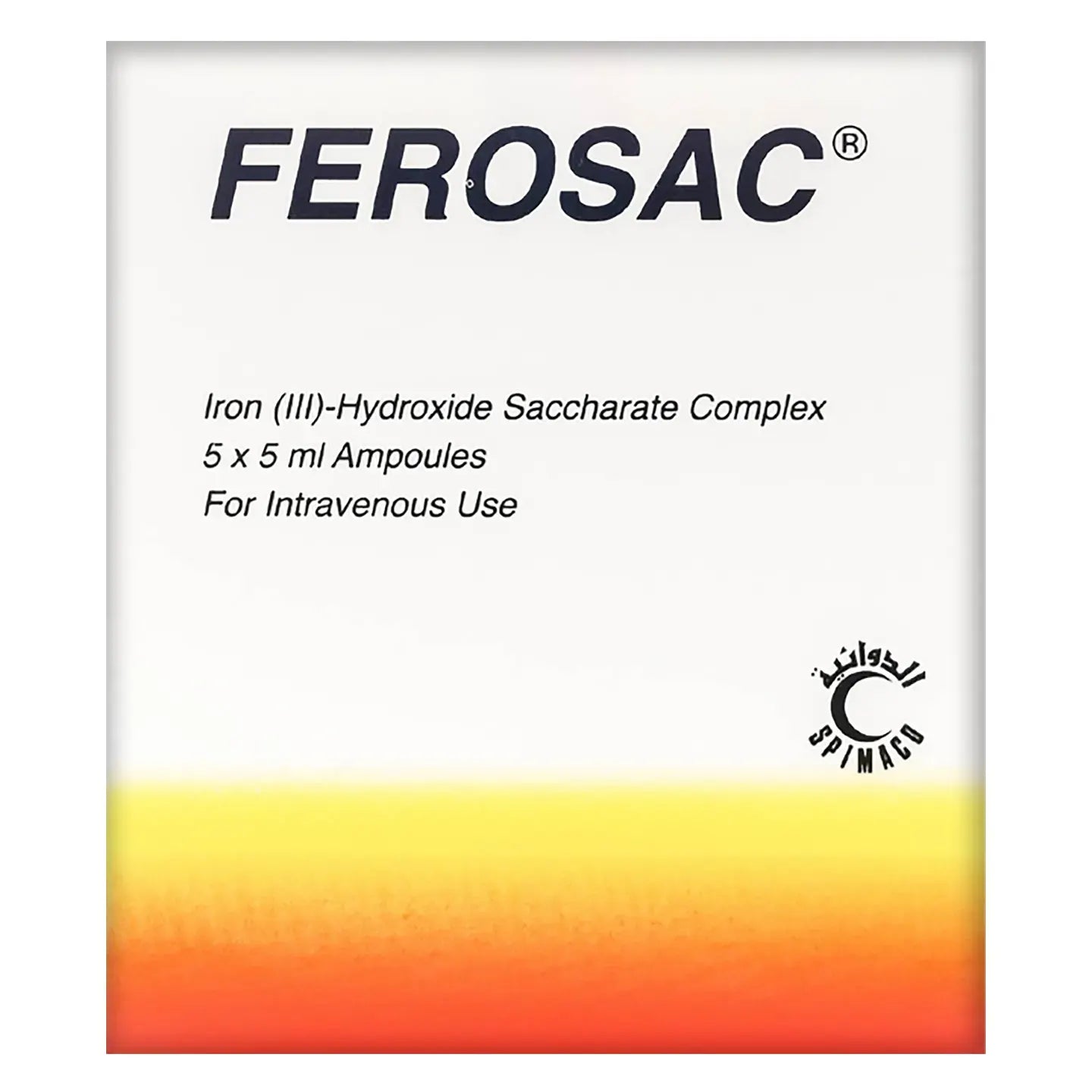 Ferosac Iv Injection 100Mg/5Ml 5 Ampules
