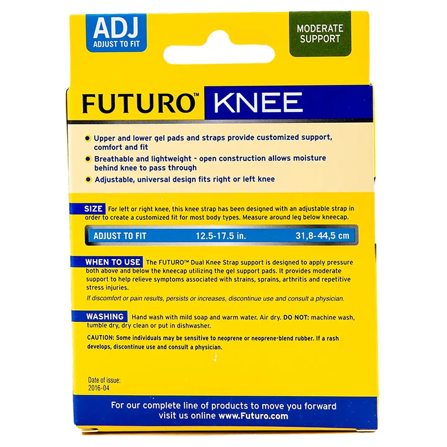 Futuro Knee Dual Strap Support [Adjustable] 9195