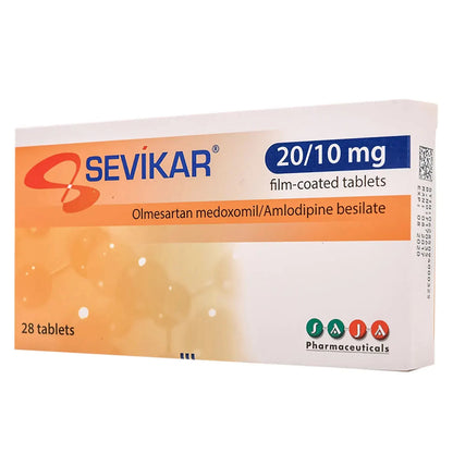 Sevikar 20/10Mg 28 Tablets