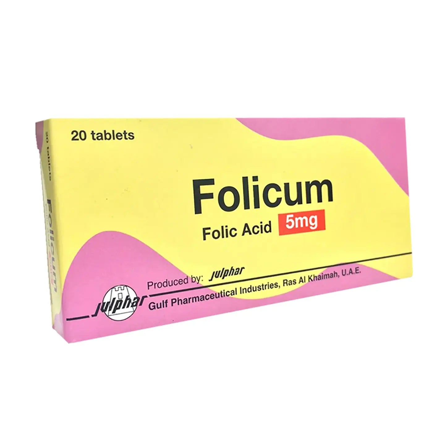 Folicum 5Mg 20 Tablets
