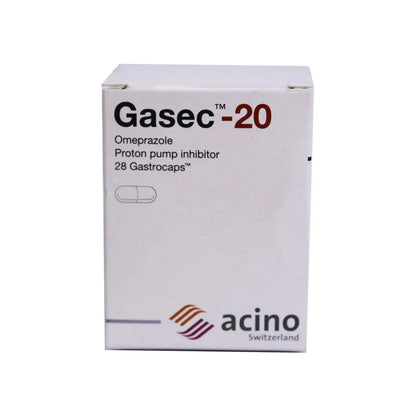 Gasec 20Mg 28 Capsules