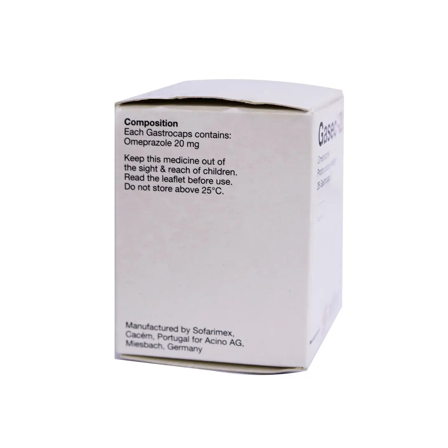 Gasec 20Mg 28 Capsules