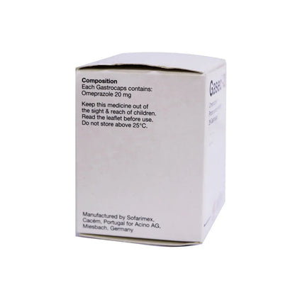 Gasec 20Mg 28 Capsules