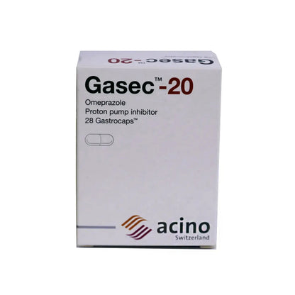 Gasec 20Mg 28 Capsules