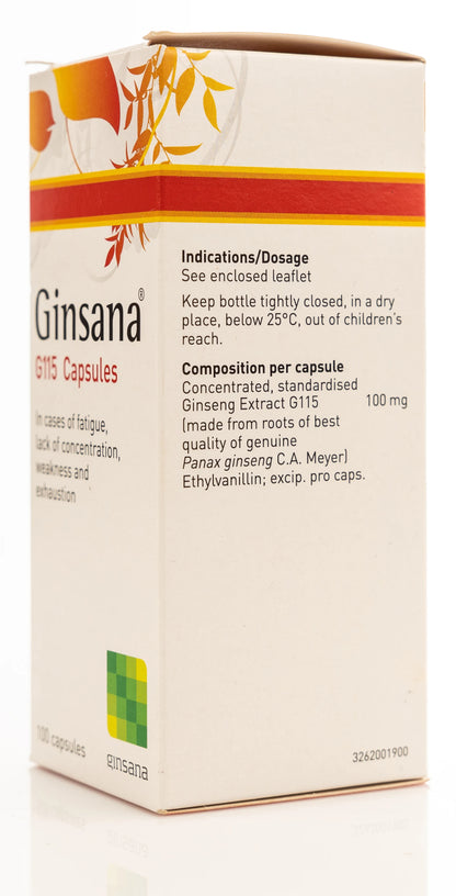 Ginsana 100 Capsules