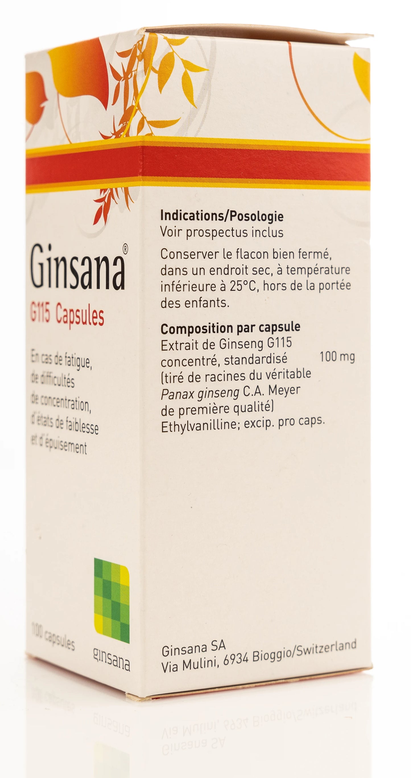 Ginsana 100 Capsules