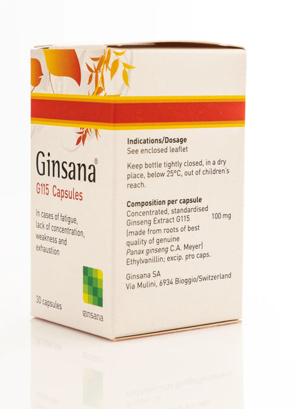 Ginsana 30 Capsules