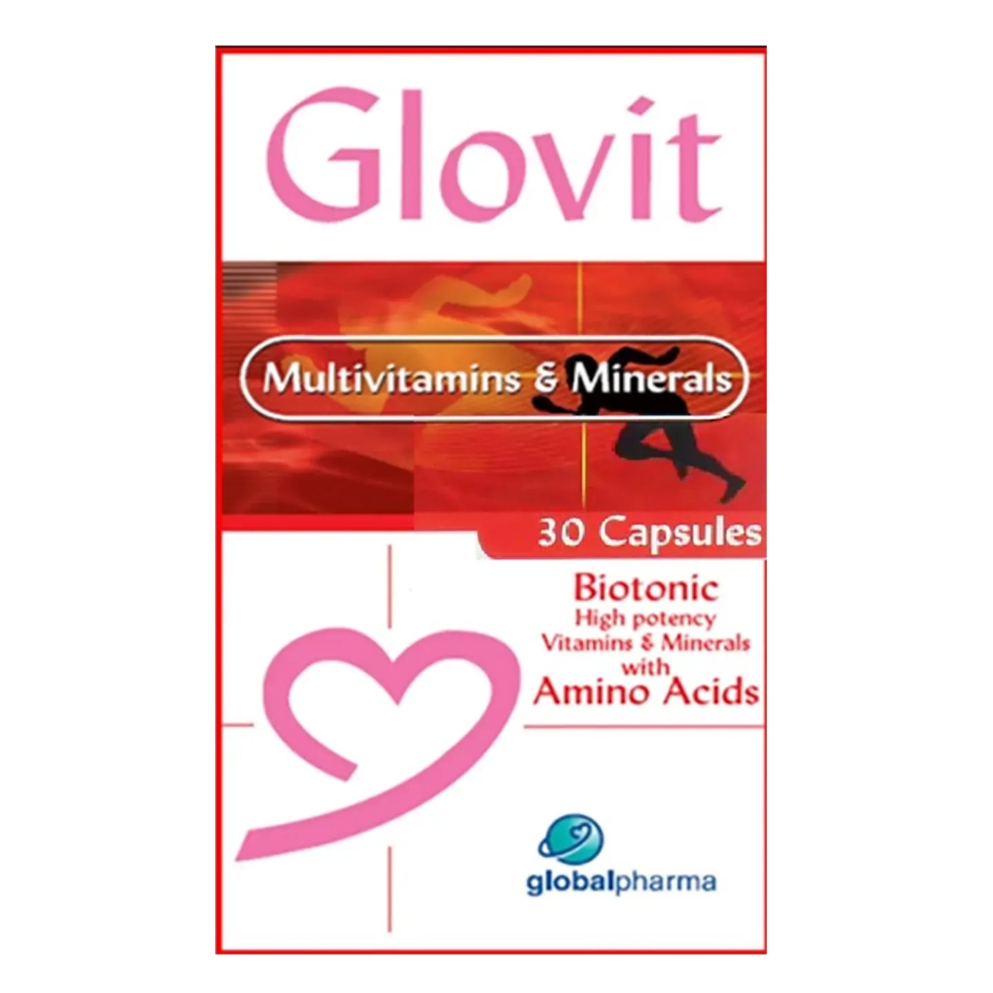 Glovit  multivitamins And Minerals 30 Capsules