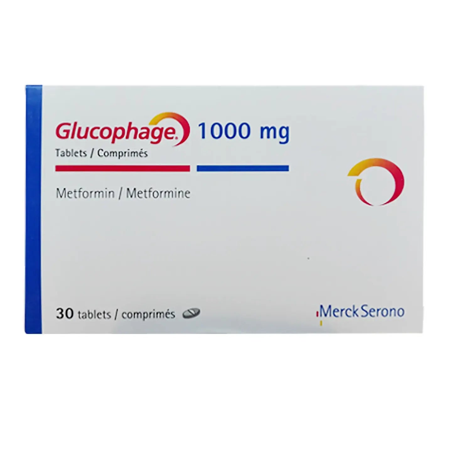 Glucophage 1000Mg 30 Tablets