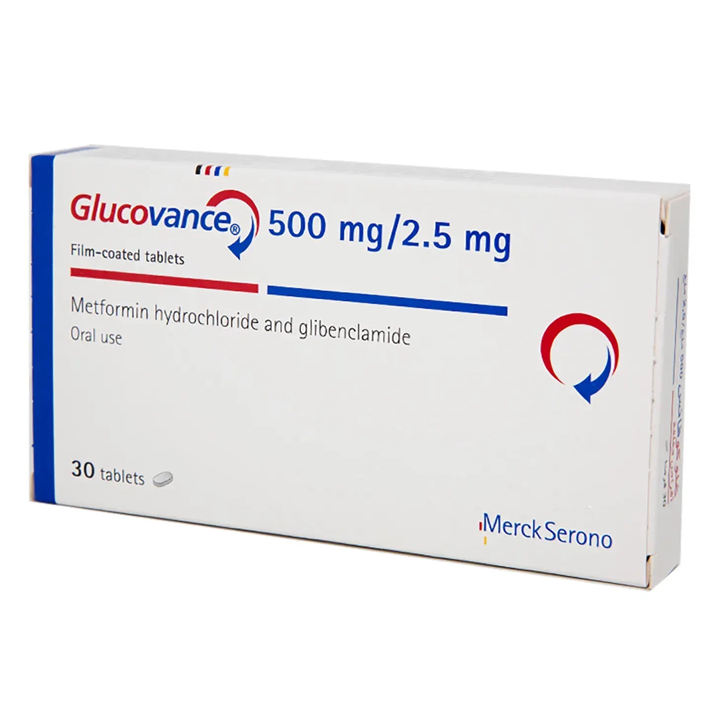 Glucovance 500/2.5Mg 30 Tablets