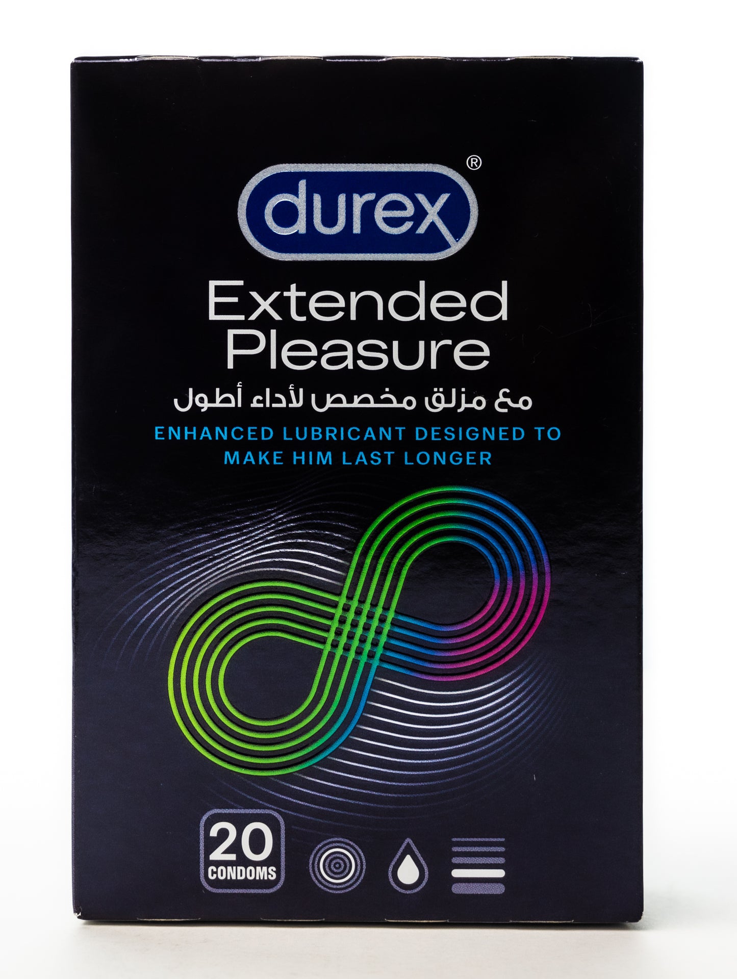 Durex Condom Extend Pleasure 20 Pieces