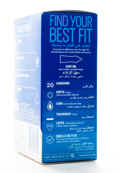 Durex Condom Extra Safe 20 Pieces