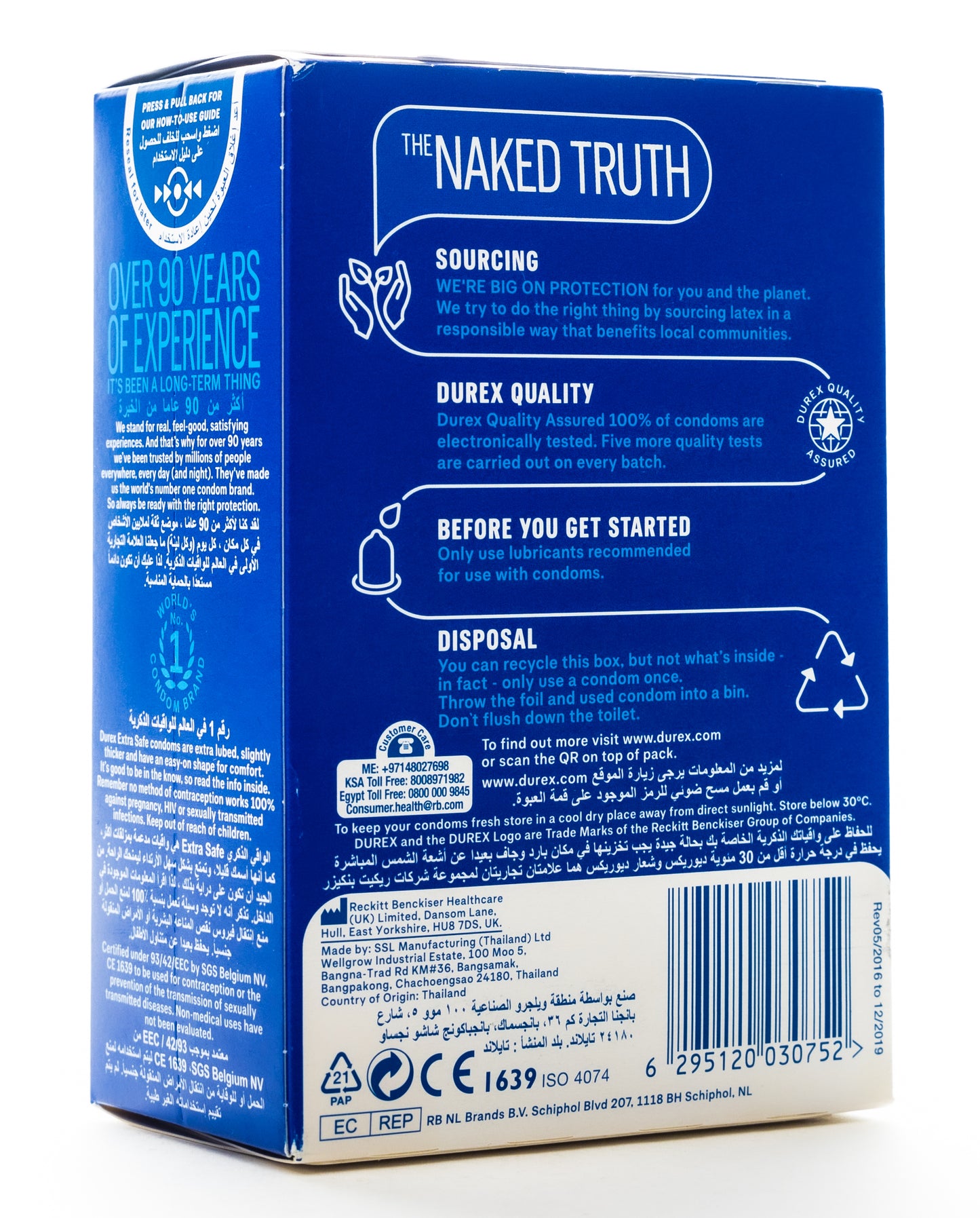 Durex Condom Extra Safe 20 Pieces