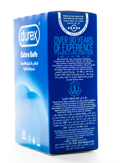Durex Condom Extra Safe 20 Pieces