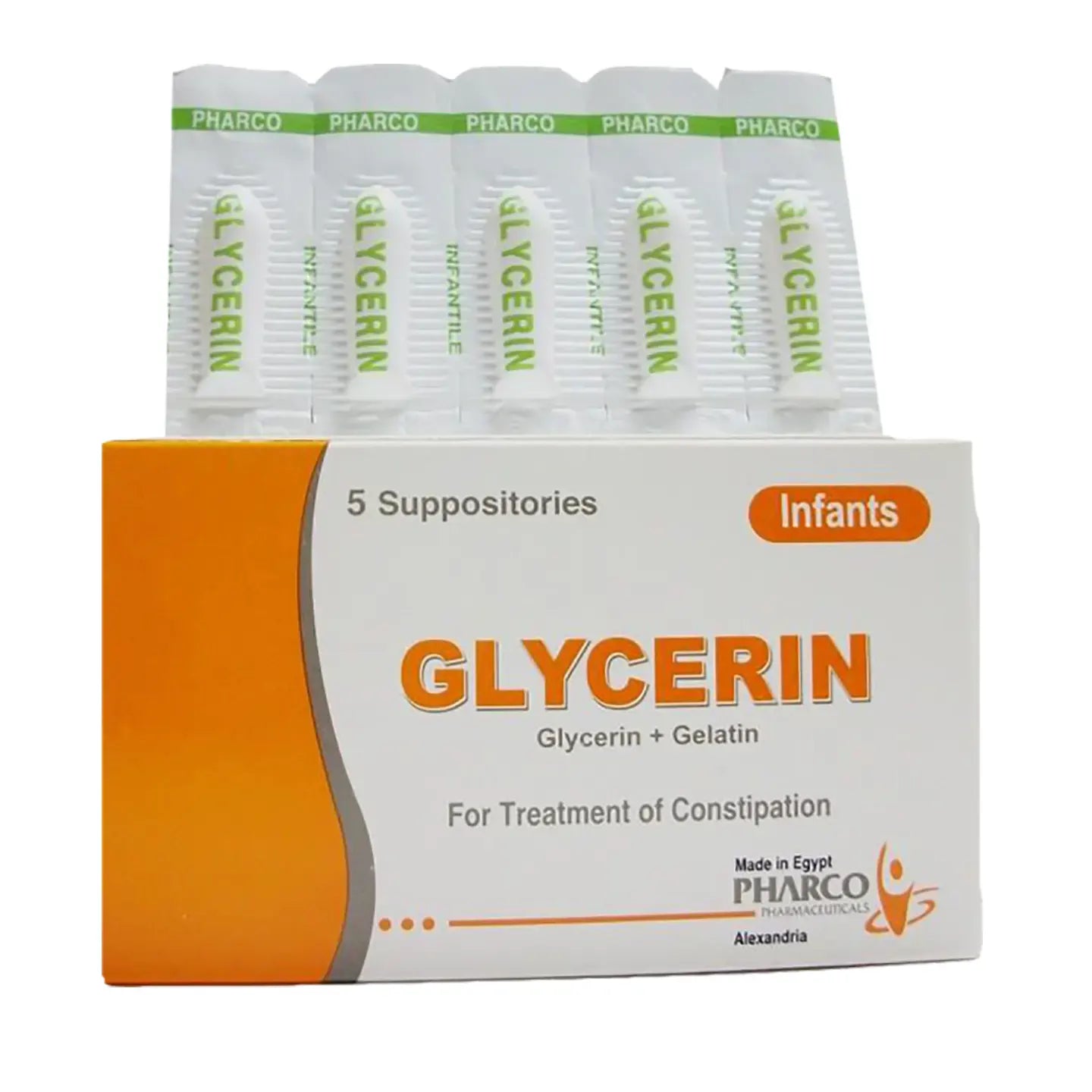 Pharco Glycerin Infant 5 Suppository