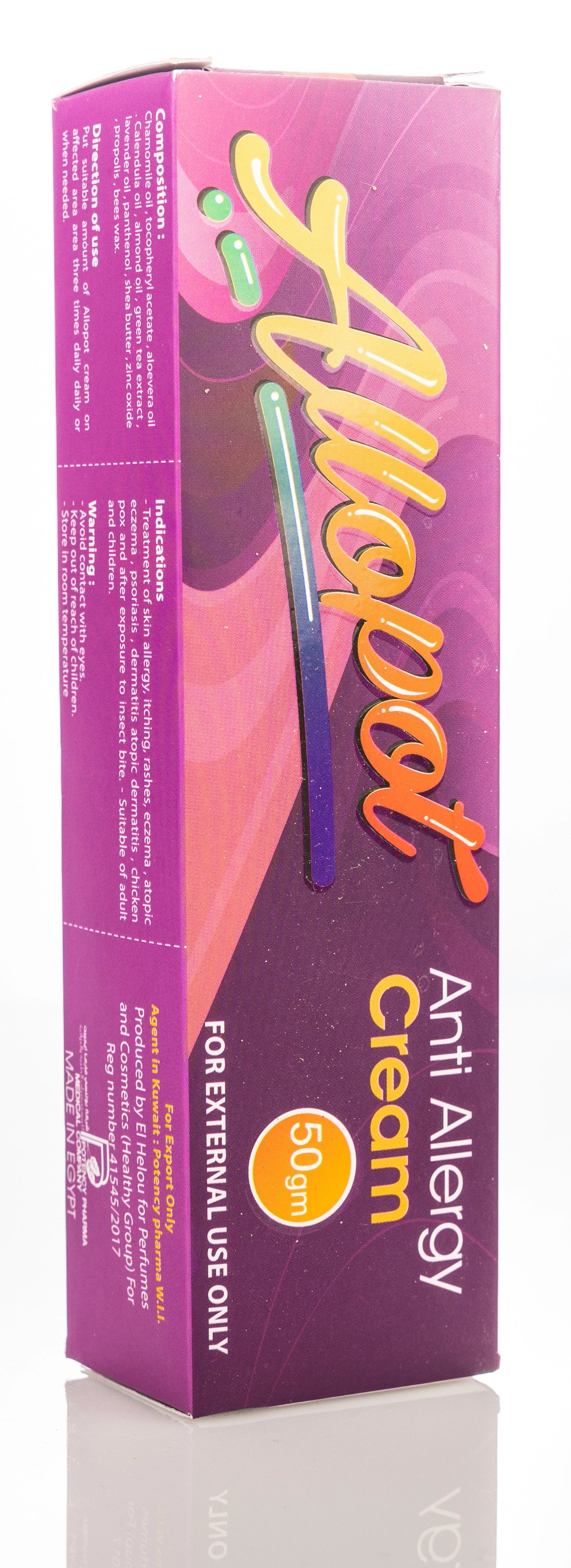 Allopot Allergy Cream 50Gm