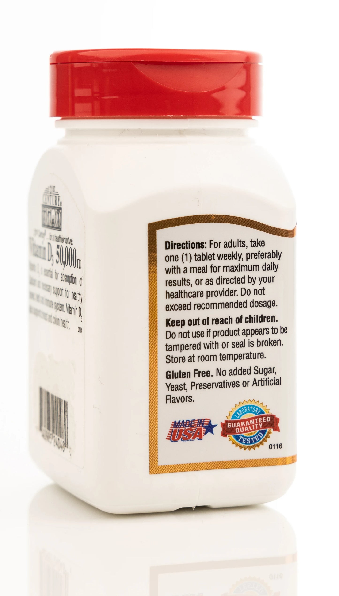 21 Century Vitamin D3 50000 IU 60 Tablet