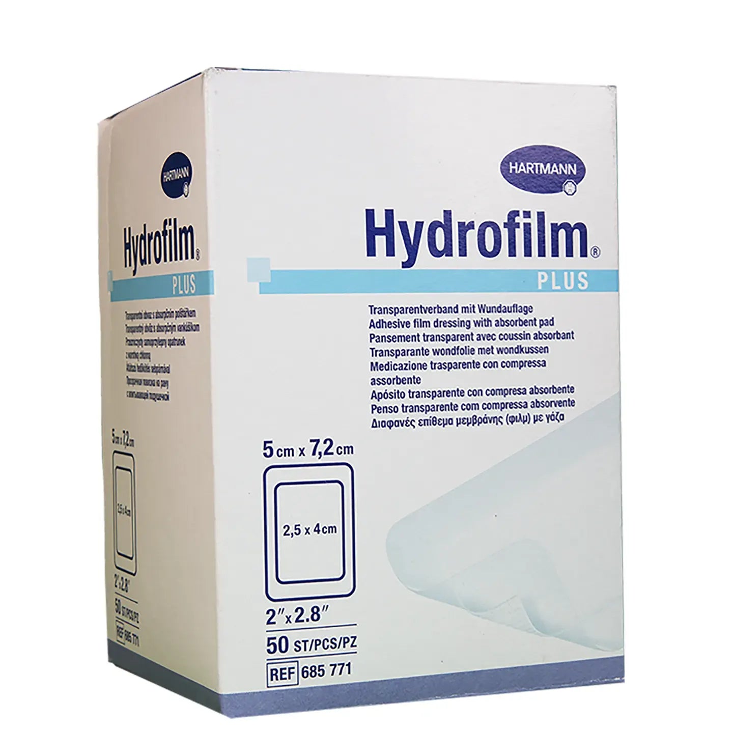 Hartmann HydroFilm Plus 5X7.2Cm 50 Pieces