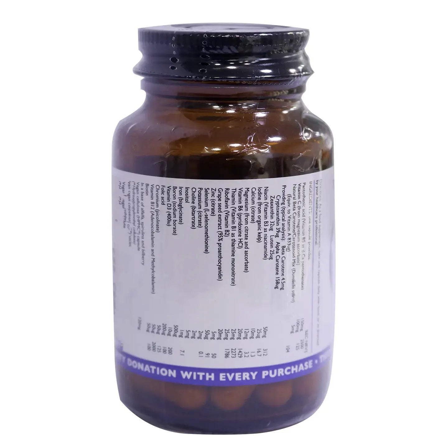 Viridian High Five multivitamin & Mineral Formula 30 Capsules