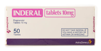 Inderal 10Mg 50 Tablets