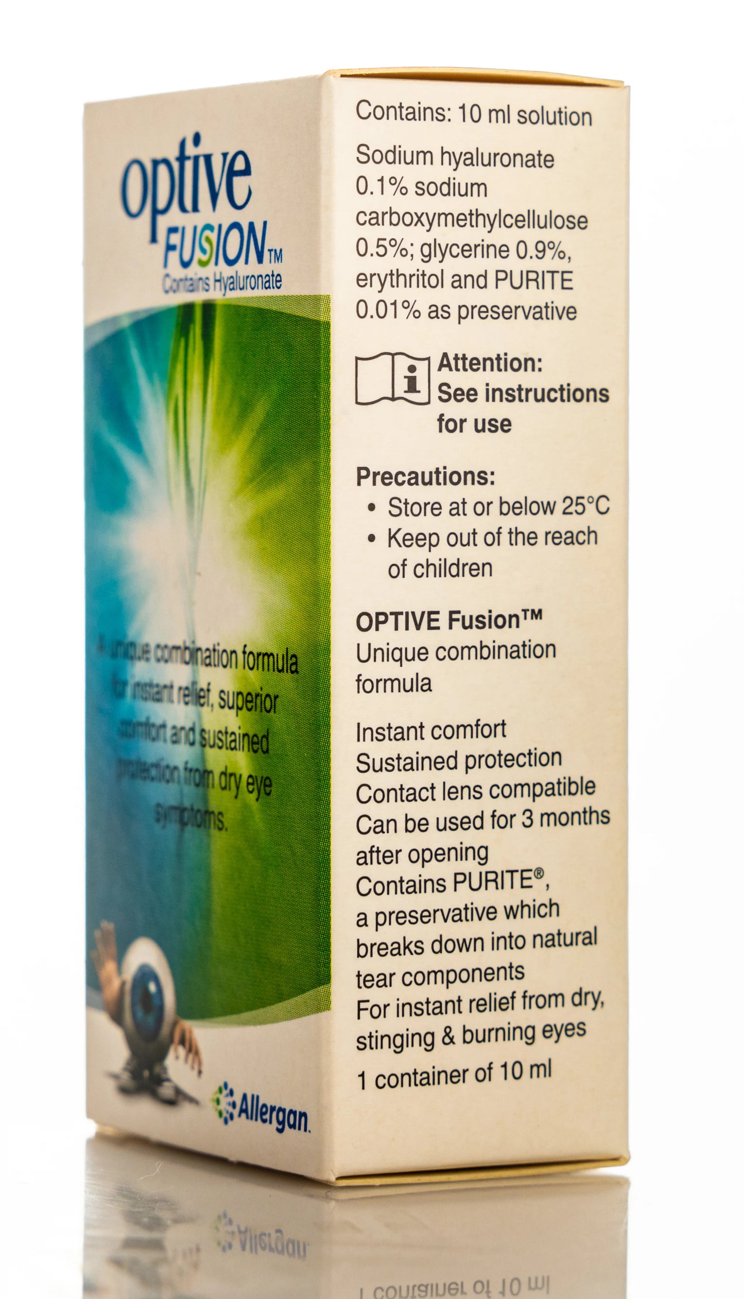 Optive Fusion Eye Drops 10Ml