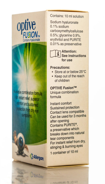 Optive Fusion Eye Drops 10Ml