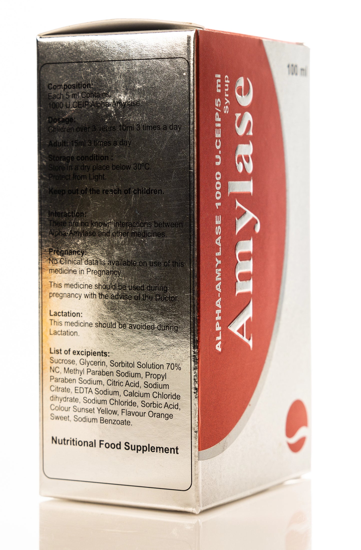 Amylase Syrup 100 Ml