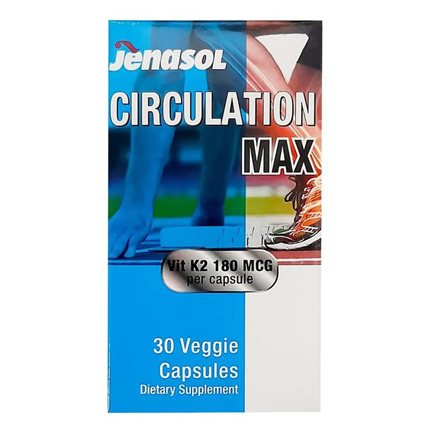 Jenasol Circulation Vitamin K2 180 mcg 30 Capsule