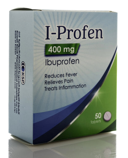 I-Profen 400Mg 50 Tablets