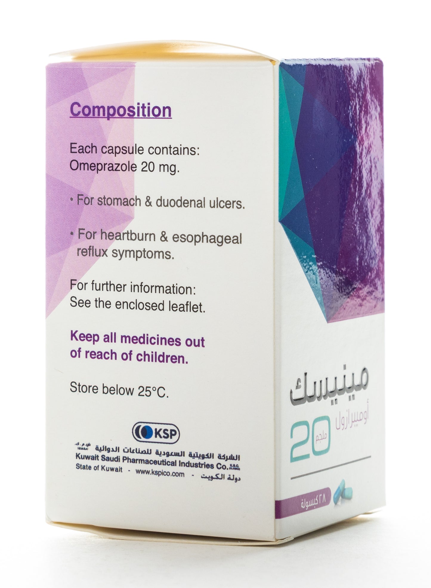 Minisec 20Mg 28 Capsules