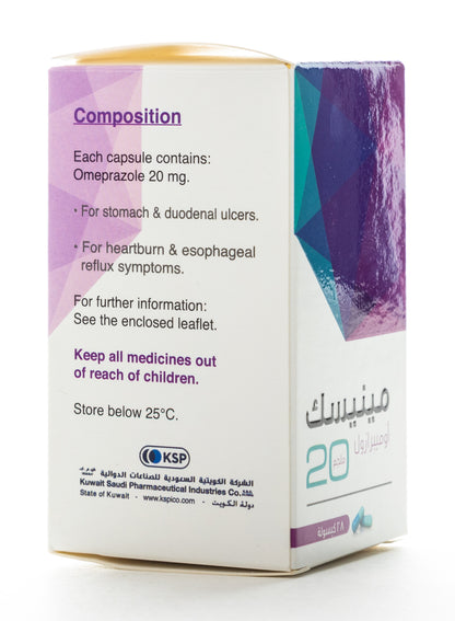 Minisec 20Mg 28 Capsules