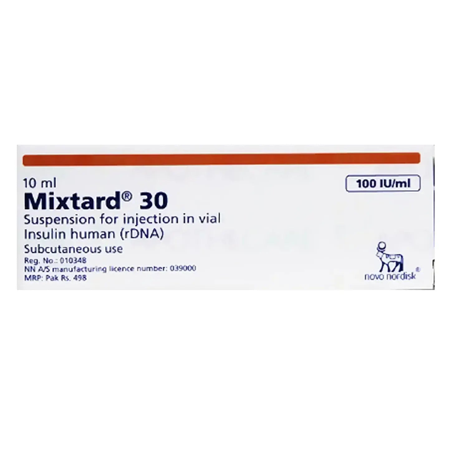 Mixtard 30 1X10Ml