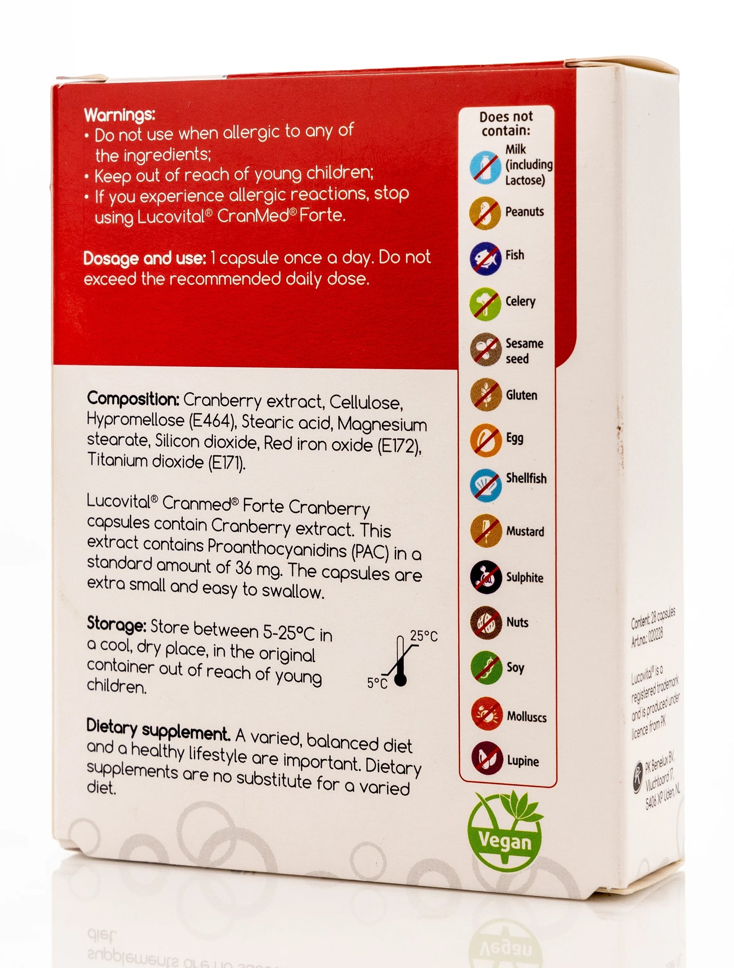 Cranmed Forte 28 Capsule