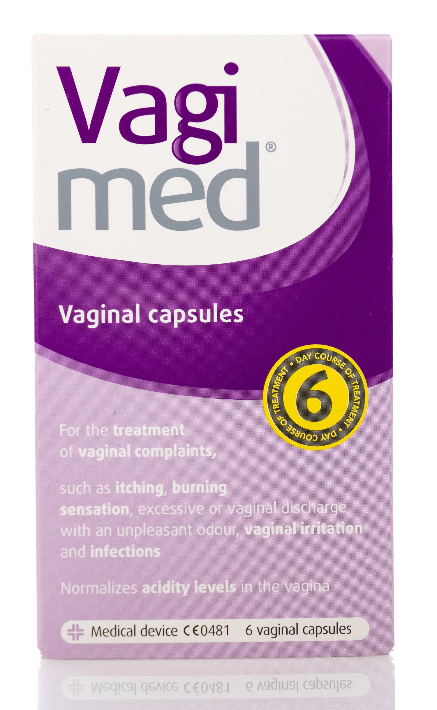 Vagimed Vaginal Capsules 6 Pieces