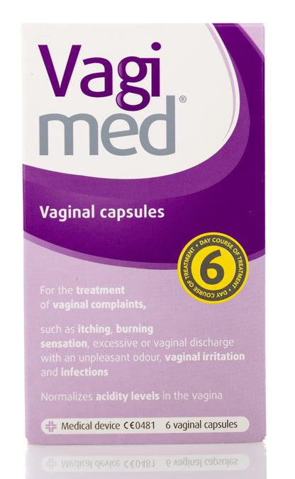 Vagimed Vaginal Capsules 6 Pieces