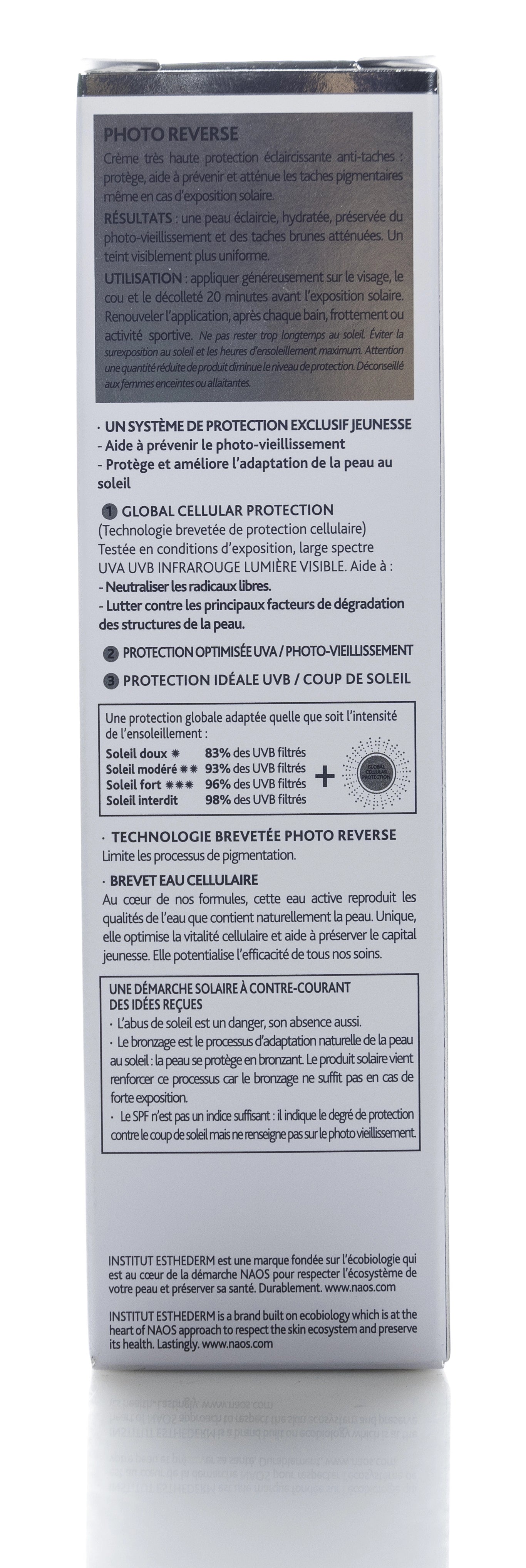 Institut Esthederm Photo Reverse Brightening Protective Anti-Dark Spots Face Care 50 ml