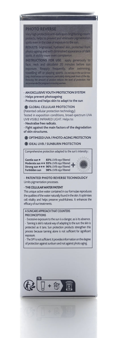 Institut Esthederm Photo Reverse Brightening Protective Anti-Dark Spots Face Care 50 ml