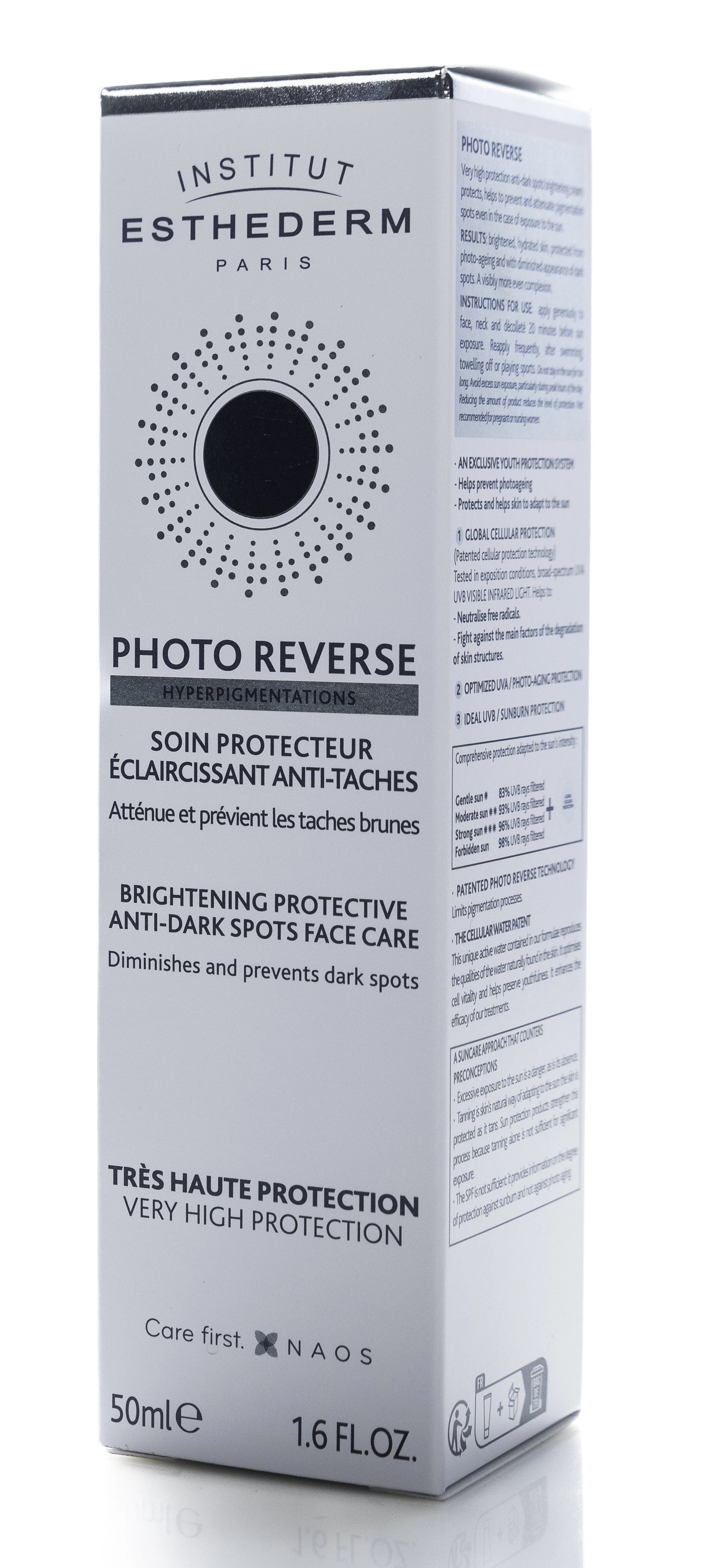 Institut Esthederm Photo Reverse Brightening Protective Anti-Dark Spots Face Care 50 ml