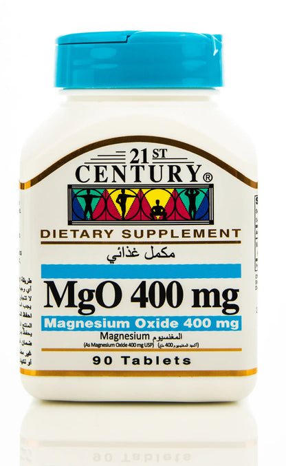 21 Century Magnesium [mgo] 400 mg 90 Tablet